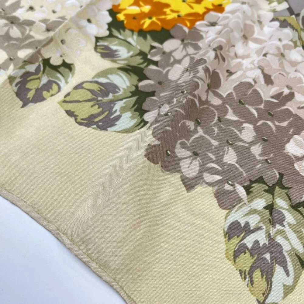 Dior Silk Scarf Multicolor Vintage